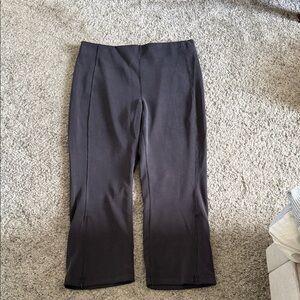 Lululemon Athletica Charcoal Ribbed Pants 25” Like New Condition